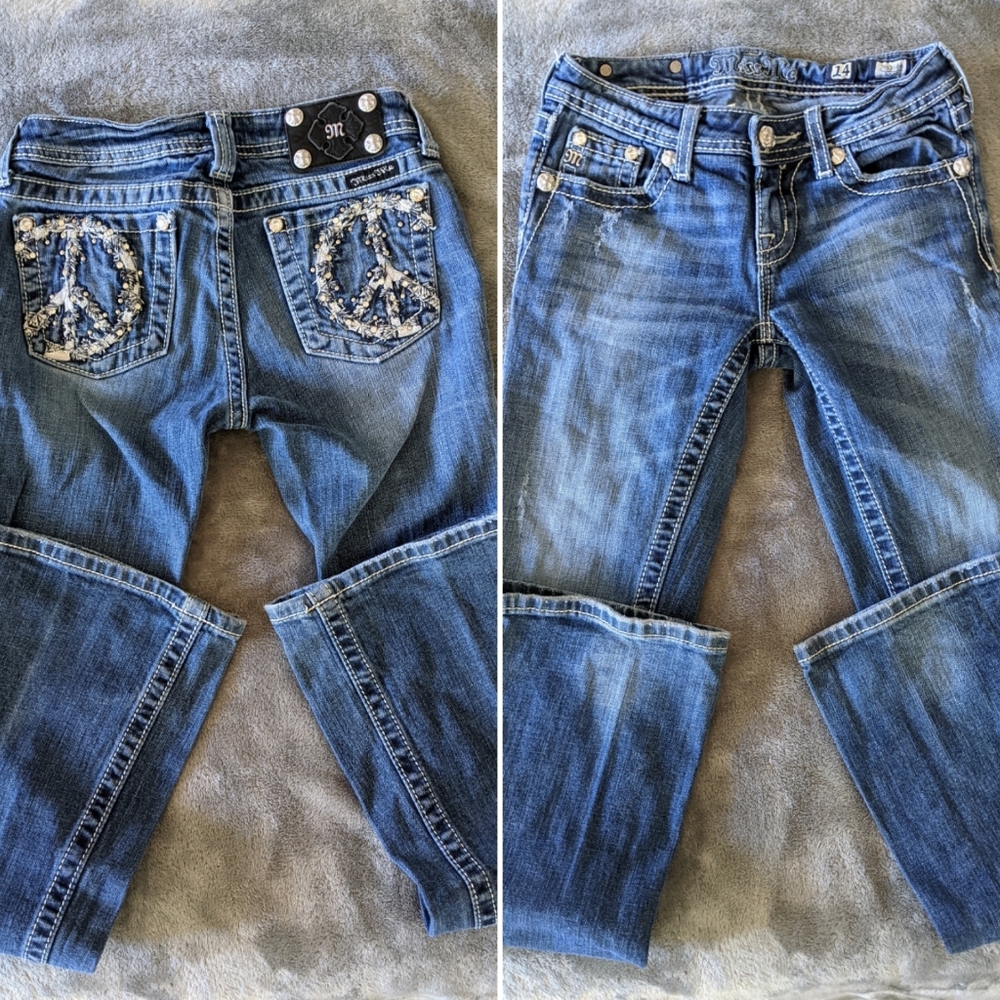 Girls size 14 Miss Me Jeans